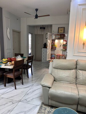 Living Room in 3 BHK Apartment at Mahagun Mirabella, Sector 79 – for Rent