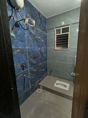 Bathroom in 2 BHK Apartment at Venkatesh Viraj Heights, Dhanori – for Rent