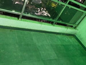 Balcony in 2 BHK Apartment at Venkatesh Viraj Heights, Dhanori – for Rent