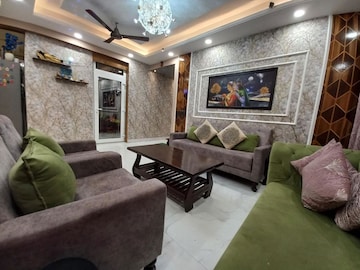 Living Room in 3 BHK Apartment at Gaur Sportswood, Sector 79 – for Rent