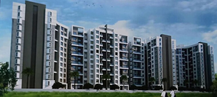 Exterior View, mittal-sun-exotica 2 Bedroom 850 Sq.Ft. Apartment In Yewalewadi Pune 9956420