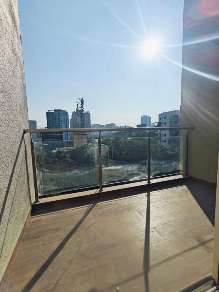 Balcony, gagan-ela 3 Bedroom 1200 Sq.Ft. Apartment In Nibm Road Pune 9946960