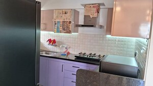 Kitchen in 2 BHK Apartment at Kolte Patil Three Jewels, Kondhwa – for Rent
