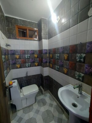 Bathroom in 2 BHK Builder Floor at Dwarka Mor – for Rent