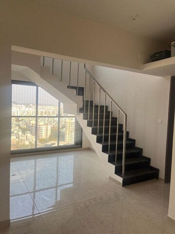 Staircase in 3 BHK Villa at Vilas Javdekar Yashwin Enchante, Kharadi – for Rent