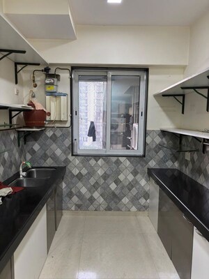 Kitchen in 2.5 BHK Apartment at Jainam Elysium, Bhandup West – for Rent