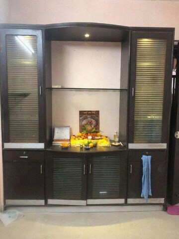 Kitchen in 1 BHK Apartment at Highland Residency CHSL, Balkum Pada – for Rent