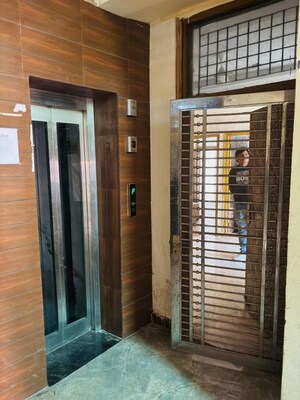 Building Lobby in 3 BHK Builder Floor at Avantika Colony – for Sale