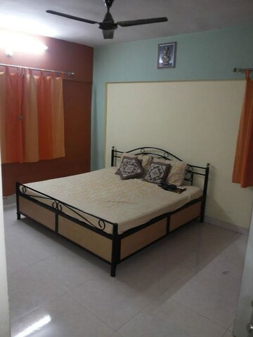 Bedroom in 1 BHK Apartment at Oxygen Valley Apartment, Hadapsar – for Rent