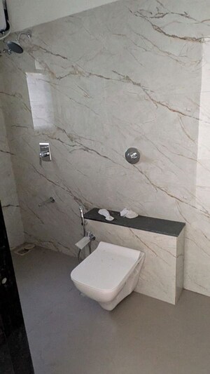 Bathroom in 3 BHK Apartment at Anant CHS Vile Parle, Navpada – for Rent