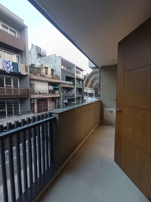 Balcony in 3 BHK Builder Floor at Greater Kailash I – for Rent