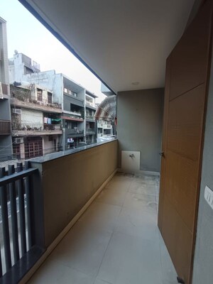 Balcony in 3 BHK Builder Floor at Greater Kailash I – for Rent