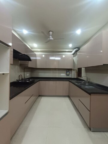 Kitchen in 3 BHK Builder Floor at Greater Kailash I – for Rent