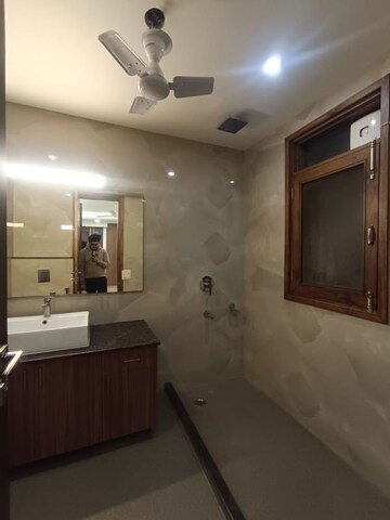 Living Room in 3 BHK Builder Floor at Greater Kailash I – for Rent