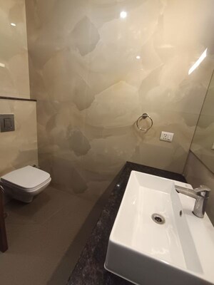 Bathroom in 3 BHK Builder Floor at Greater Kailash I – for Rent