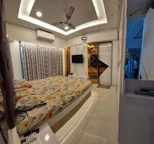 Bedroom in 2 BHK Apartment at Sheth Auris Serenity Tower 2, Malad West – for Sale