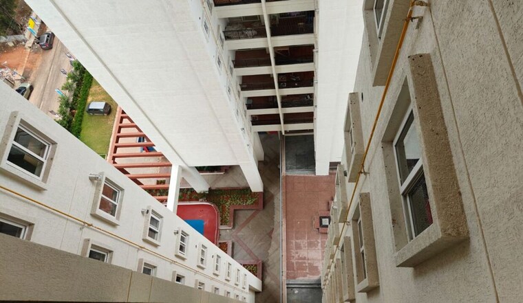 Exterior View, vajram-newtown 3 Bedroom 1200 Sq.Ft. Apartment In Thanisandra Main Road Bangalore 9963308