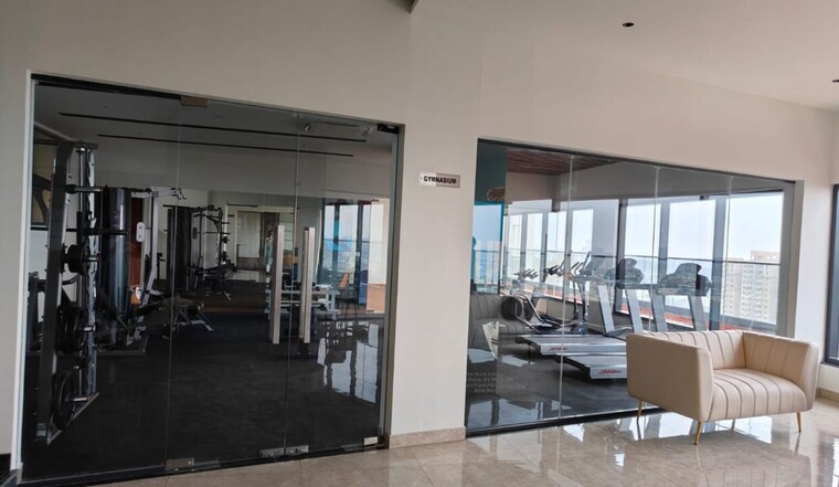 Gym, vajram-newtown 3 Bedroom 1200 Sq.Ft. Apartment In Thanisandra Main Road Bangalore 9963308