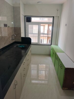Kitchen in 2.5 BHK Apartment at Omkar Ananta, Goregaon East – for Rent