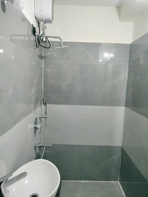 Bathroom in 2.5 BHK Apartment at Omkar Ananta, Goregaon East – for Rent