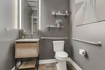 Bathroom in  Office Space at Andheri East – for Rent