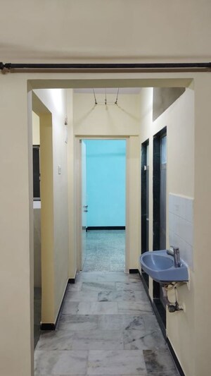 Building Lobby in 1 BHK Apartment at Jivan Vihar, Bhandup East – for Rent
