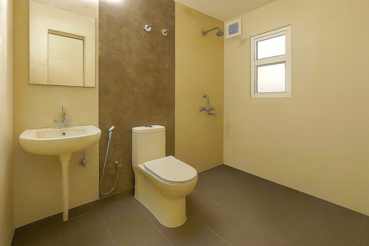 Bathroom, unitech-infospace 1 RK 600 Sq.Ft. Builder Floor In Sector 21 Gurgaon 9963366