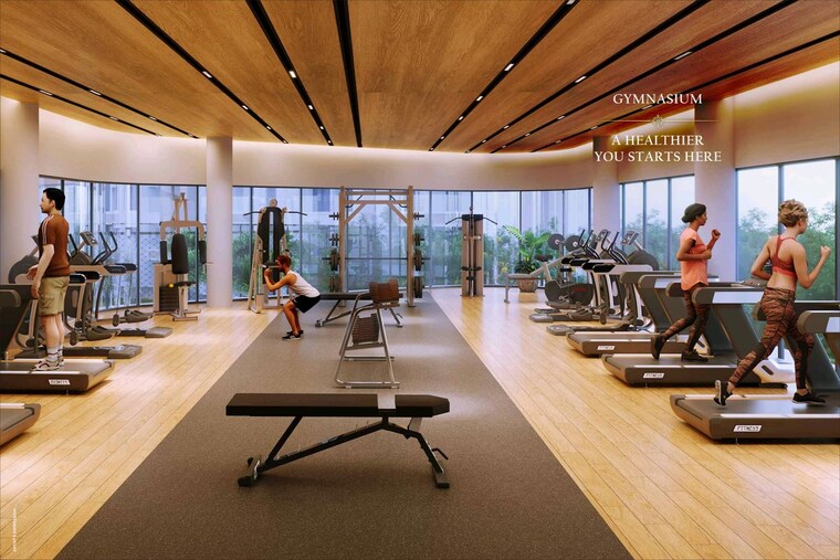 Gym, jp-north-westend 1 Bedroom 774 Sq.Ft. Apartment In Bhayandar West Thane 9963320