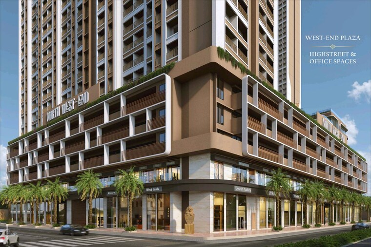 Exterior View, jp-north-westend 1 Bedroom 774 Sq.Ft. Apartment In Bhayandar West Thane 9963320