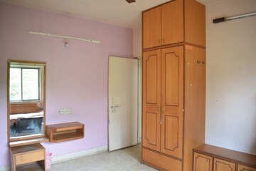 Bedroom in 2 BHK Apartment at Mahalaxmi Nagar CHS, Warje – for Rent