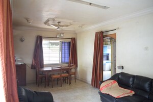 Living Room in 2 BHK Apartment at Mahalaxmi Nagar CHS, Warje – for Rent
