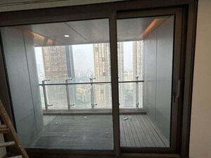 Balcony in 4 BHK Apartment at Lodha World Crest, Worli – for Rent