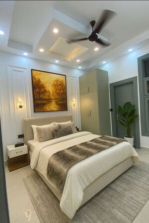 Bedroom in 2 BHK Builder Floor at RWA Vasundhara Sector 4A, Vasundhara Sector 4 – for Sale