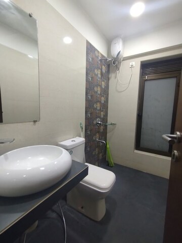Bathroom in 3 BHK Apartment at Ambrosial Kesarban, Santacruz East – for Rent