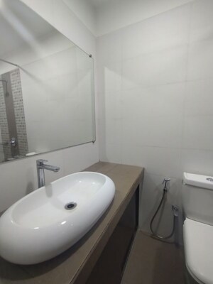 Bathroom in 3 BHK Apartment at Ambrosial Kesarban, Santacruz East – for Rent