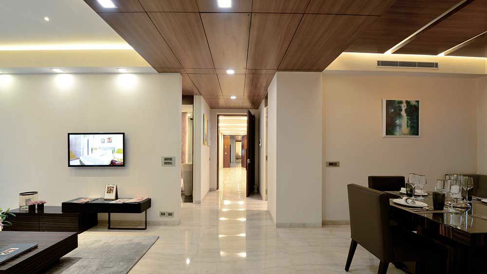 3 BHK + Servant Room,Extra Room Apartment For Rent in Ambience Tiverton