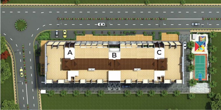Master Plan, ravima-newton-homes 3 Bedroom 1280 Sq.Ft. Apartment In Hadapsar Pune 9963345