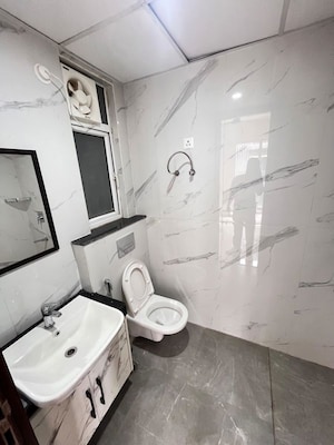 Bathroom in 3 BHK Builder Floor at Smart World Gems, Sector 89 – for Sale