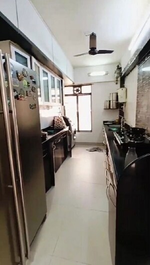 Kitchen in 3 BHK Apartment at Sindhi Society, Chembur – for Rent