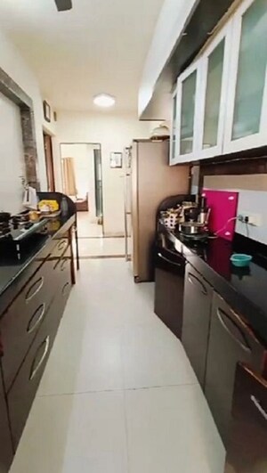 Kitchen in 3 BHK Apartment at Sindhi Society, Chembur – for Rent