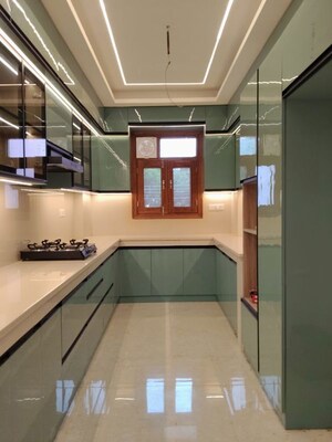 Kitchen in 4 BHK Builder Floor at Ansal Plaza Sector-23, Sector 23 – for Rent