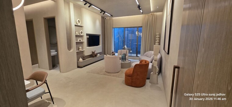 Living Room, h-rishabraj-avyaana 3 Bedroom 1275 Sq.Ft. Apartment In Goregaon West Mumbai 9963452