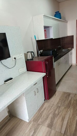 Kitchen in 1 BHK Apartment at Paramount Golfforeste, Zeta I Greater Noida – for Rent
