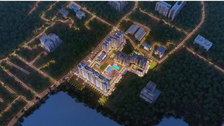 Exterior View, ajmera-florenza 2 Bedroom 1200 Sq.Ft. Apartment In Yelahanka Bangalore 9963444