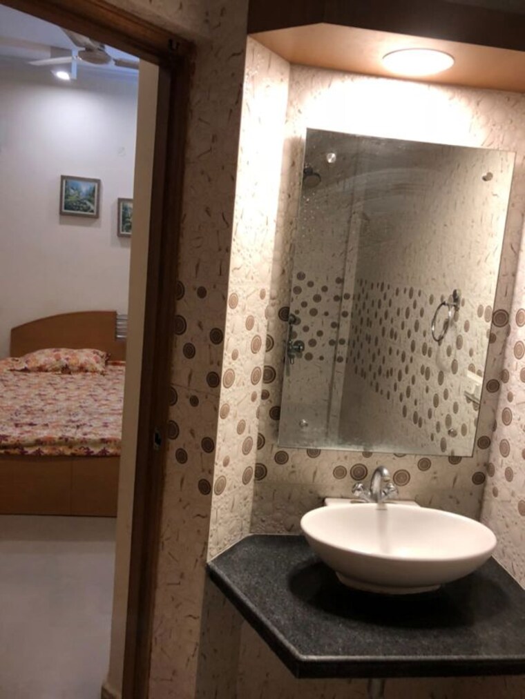 Bathroom, ansal-plaza-sector-23 1 RK 600 Sq.Ft. Builder Floor In Sector 23 Gurgaon 9963508