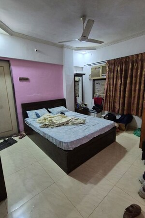 Bedroom in 2 BHK Apartment at Jheel Darshan Apartment, Powai – for Rent
