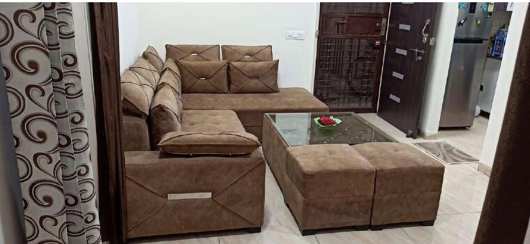 Living Room, gaur-atulyam 2 Bedroom 955 Sq.Ft. Apartment In Omicron I Greater Noida Greater Noida 9963559