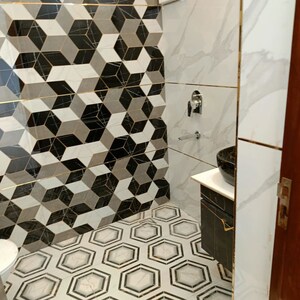 Bathroom in 3 BHK Apartment at Sector 19b Dwarka – for Sale