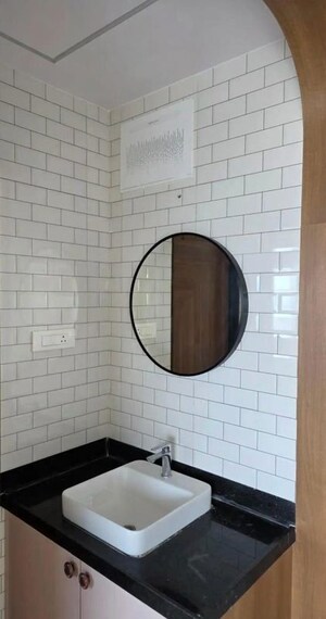 Bathroom in 3 BHK Apartment at Hallmark Treasor, Narsingi – for Rent