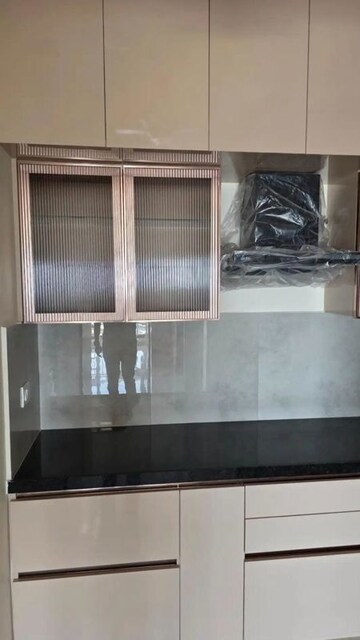 Kitchen in 3 BHK Apartment at Hallmark Treasor, Narsingi – for Rent